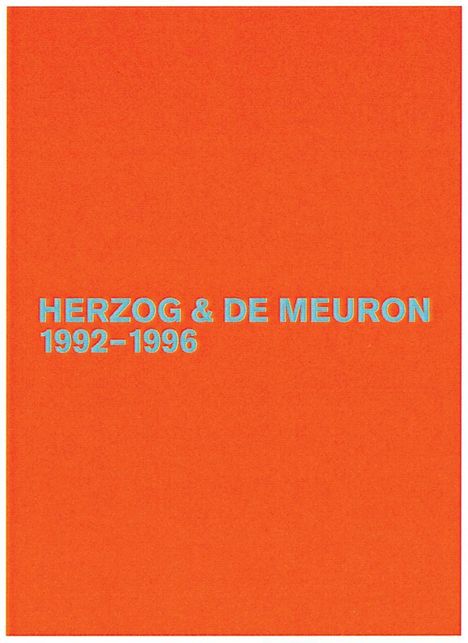 Jacques Herzog: Mack, G: Herzog u. de Meuron 3, Buch