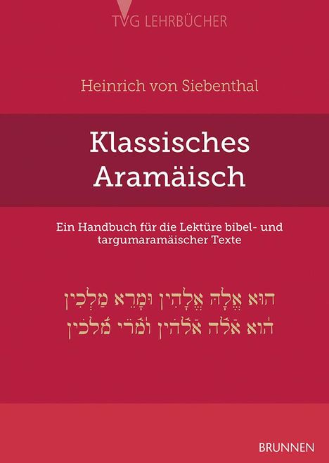 Heinrich Siebenthal: Klassisches Aramäisch, Buch