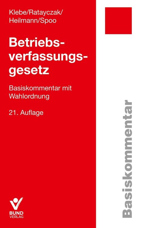 Thomas Klebe: Betriebsverfassungsgesetz, Buch