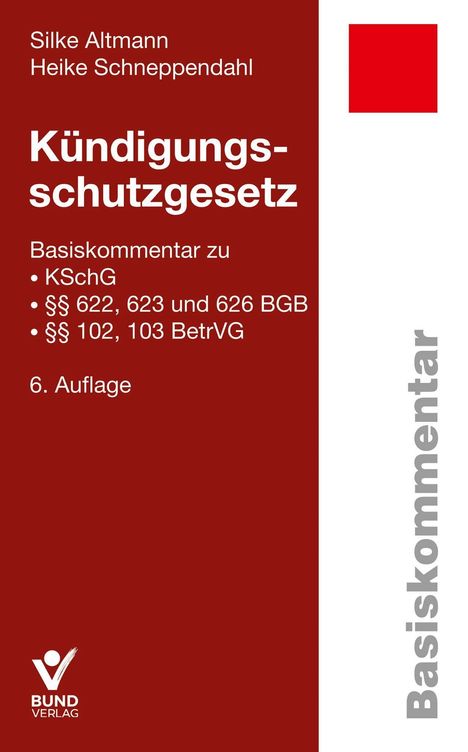 Silke Altmann: Altmann, S: Kündigungsschutzgesetz, Buch