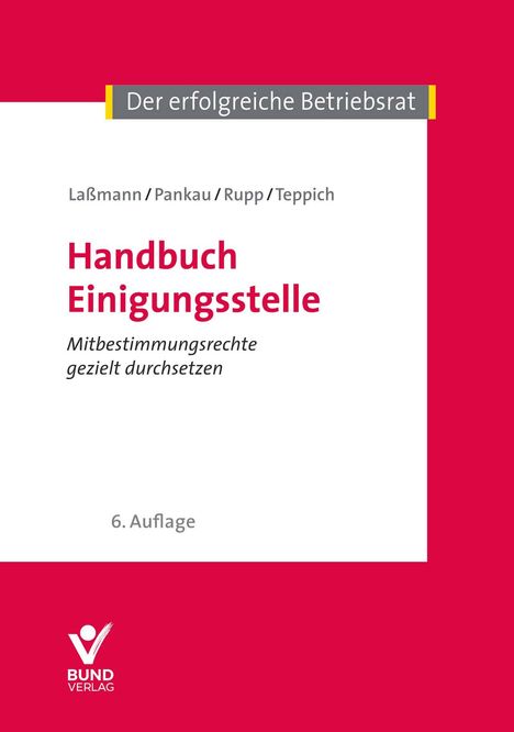 Nikolai Laßmann: Handbuch Einigungsstelle, Buch