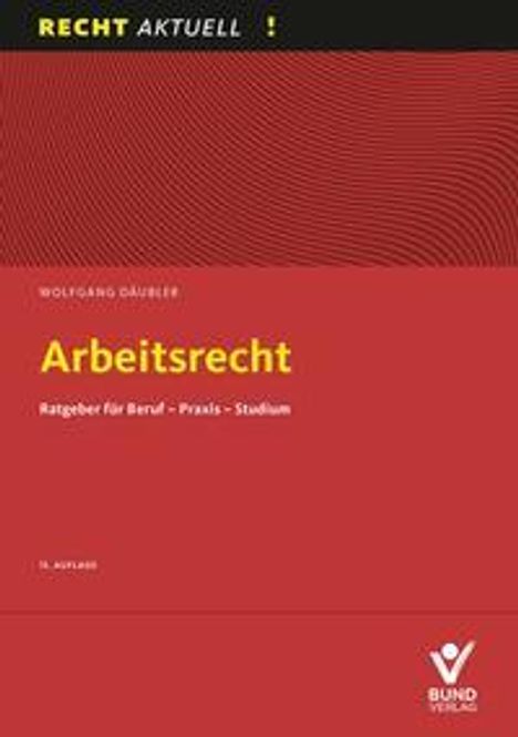 Wolfgang Däubler: Arbeitsrecht, Buch