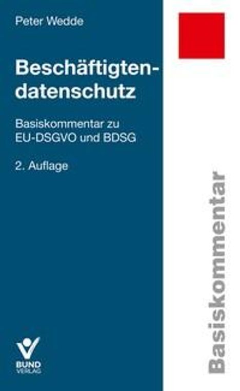 Peter Wedde: Beschäftigtendatenschutz, Buch