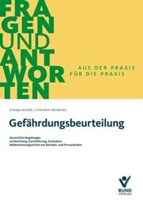 Svenja Budde: Gefährdungsbeurteilung, Buch