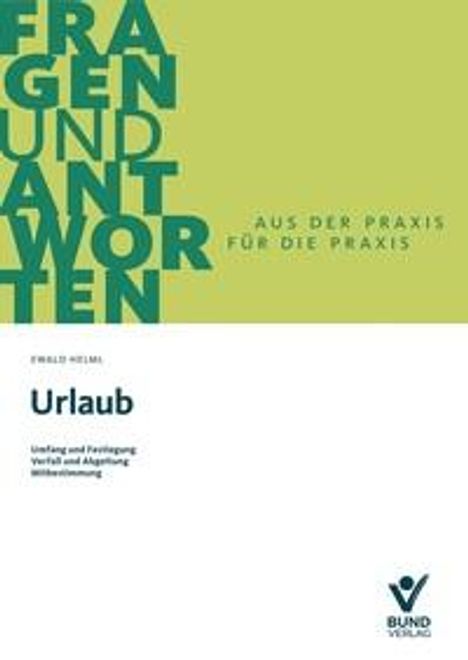 Ewald Helml: Urlaub, Buch