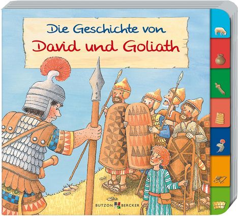 Vera Lörks: Die Geschichte von David und Goliath, Buch