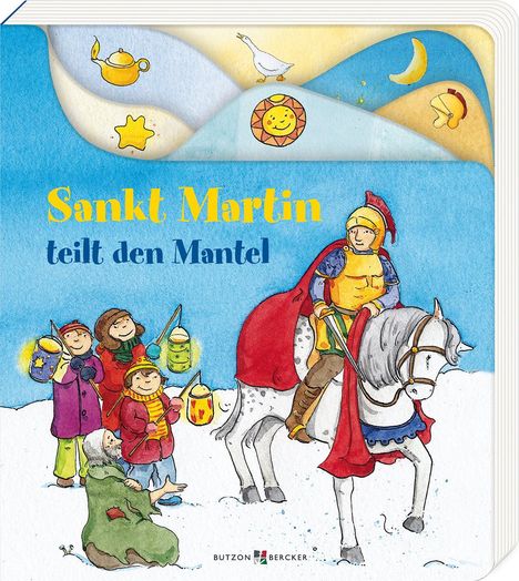 Barbara Cratzius: Sankt Martin teilt den Mantel, Buch