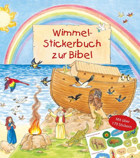 Reinhard Abeln: Wimmel-Stickerbuch zur Bibel, Buch