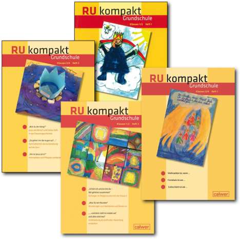 Kombi-Paket: RU kompakt Grundschule, 4 Bücher