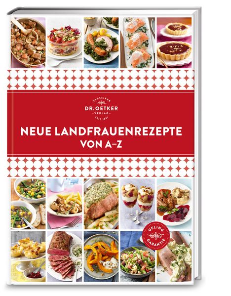Oetker: Neue Landfrauenrezepte von A-Z, Buch