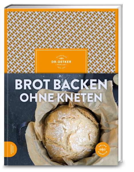 Oetker: Brot backen ohne Kneten, Buch