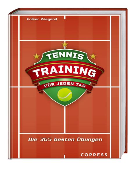 Volker Wiegand: Tennistraining für jeden Tag, Buch
