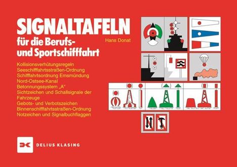Hans Donat: Signaltafeln für die Berufs- und Sportschifffahrt, Diverse