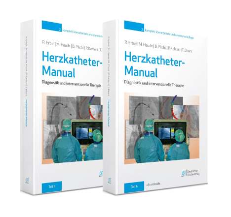 Raimund Erbel: Herzkatheter-Manual, 1 Diverse und 1 eBook