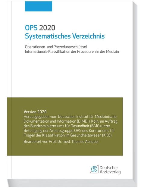 OPS 2020 Systematisches Verzeichnis, Buch