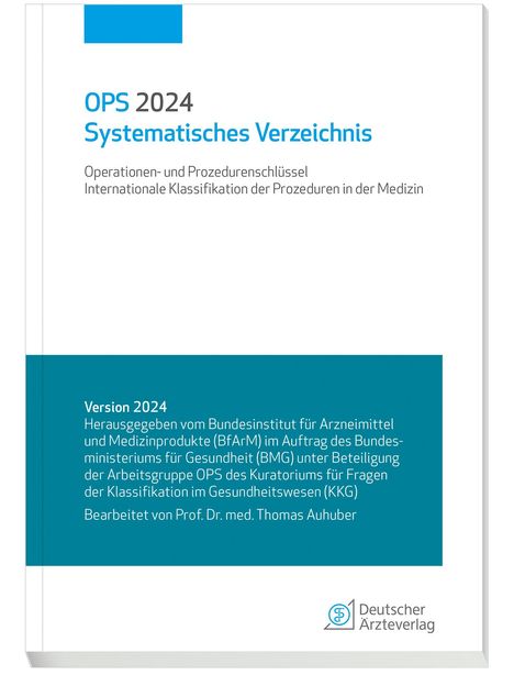 OPS 2024 Systematisches Verzeichnis, Buch