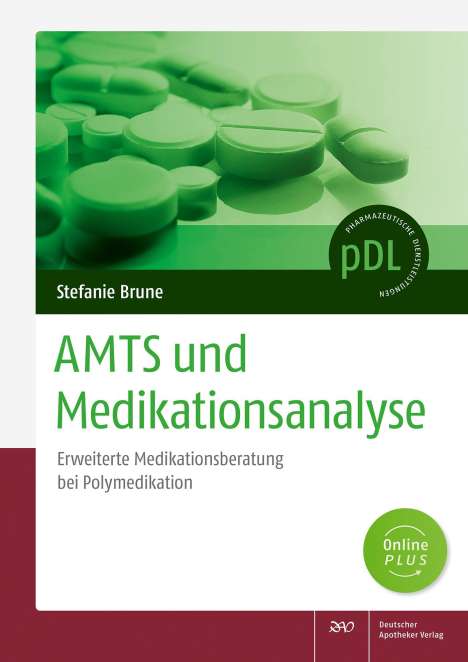 Stefanie Brune: AMTS und Medikationsanalyse, 1 Buch und 1 Diverse
