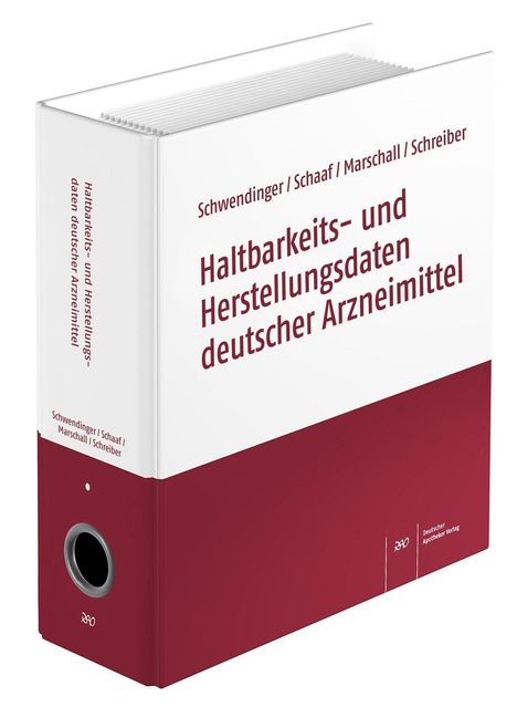 Haltbarkeits- und Herstellungsdaten deutscher Arzneimittel, Buch