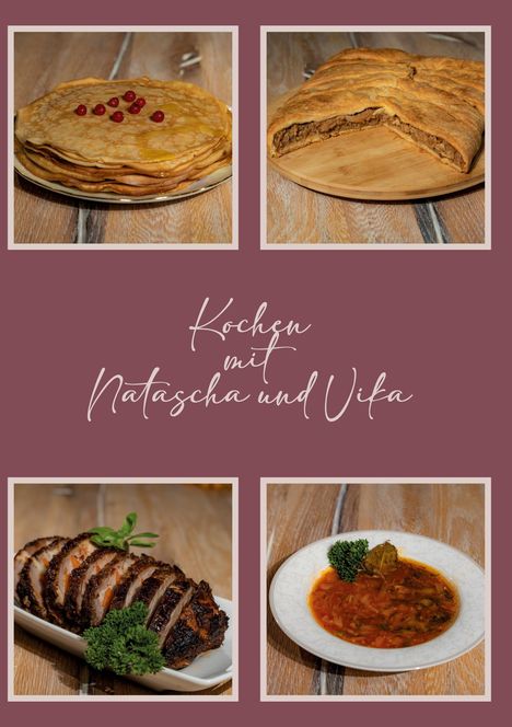 Natali Kolesnikow: Kochen mit Natascha und Vika, Buch