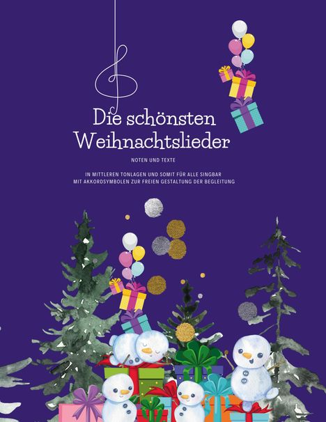 Die schönsten Weihnachtslieder, Buch