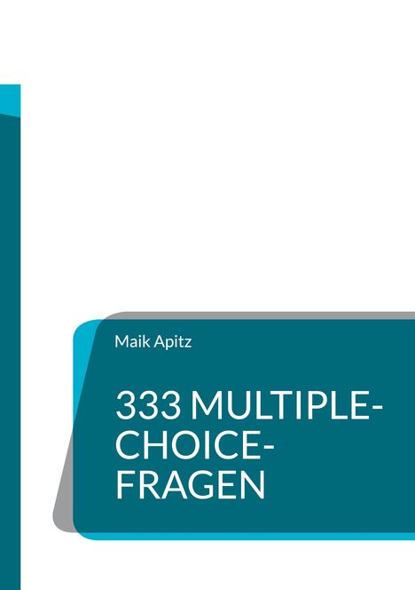 Maik Apitz: 333 Multiple-Choice-Fragen, Buch