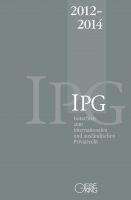Jürgen Basedow: Gutachten zum internationalen und ausländischen Privatrecht (IPG) 2012-2014, Buch