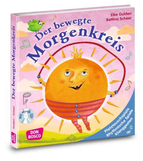 Elke Gulden: Der bewegte Morgenkreis, m. Audio-CD, Buch