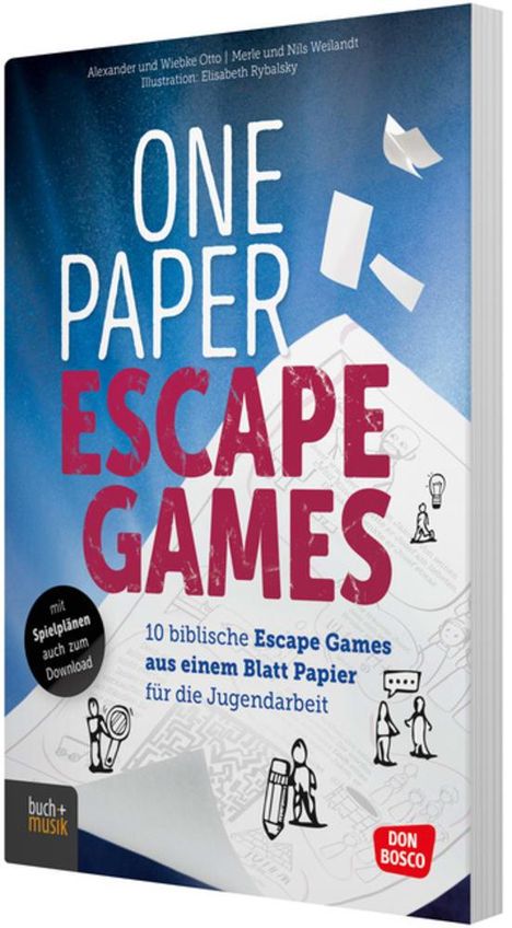 Alexander Otto: One Paper Escape Games, 1 Buch und 1 Diverse