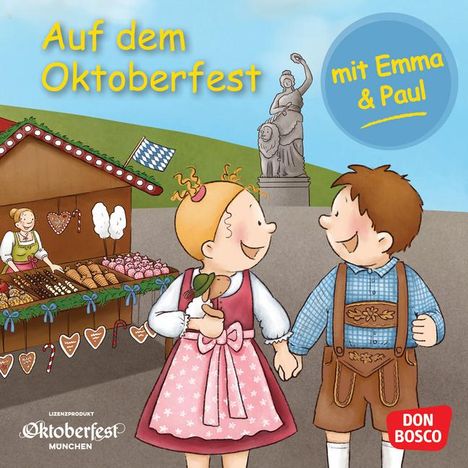 Simone Klement: Auf dem Oktoberfest mit Emma und Paul. Mini-Bilderbuch, Buch