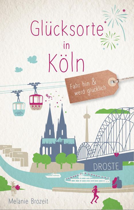 Melanie Brozeit: Glücksorte in Köln, Buch