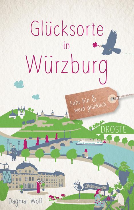 Dagmar Wolf: Glücksorte in Würzburg, Buch