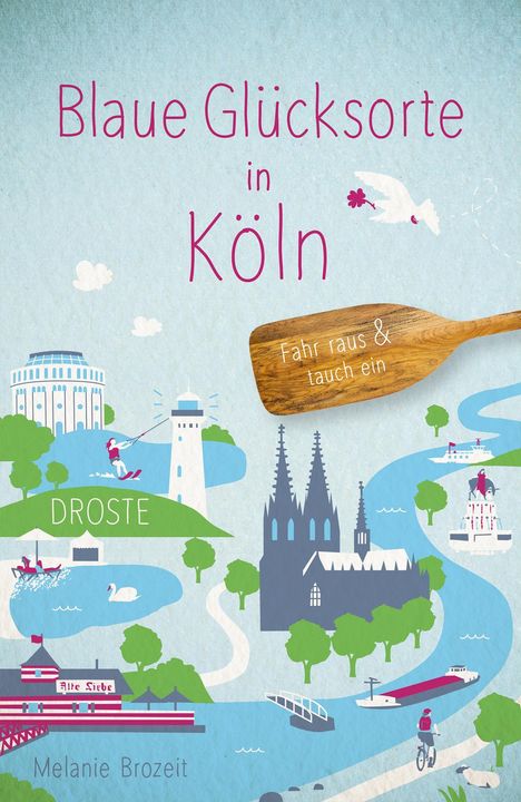 Melanie Brozeit: Blaue Glücksorte in Köln, Buch