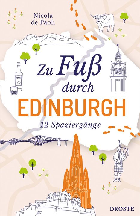 Nicola de Paoli: Zu Fuß durch Edinburgh, Buch