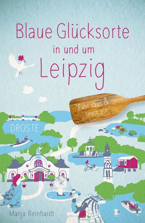 Manja Reinhardt: Blaue Glücksorte in und um Leipzig, Buch