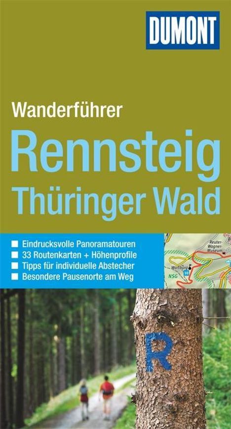 Stefan Etzel: DuMont Wanderführer Rennsteig, Thüringer Wald, Buch