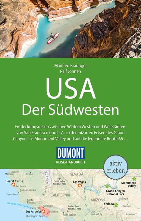 Manfred Braunger: DuMont Reise-Handbuch Reiseführer USA, Der Südwesten, Buch