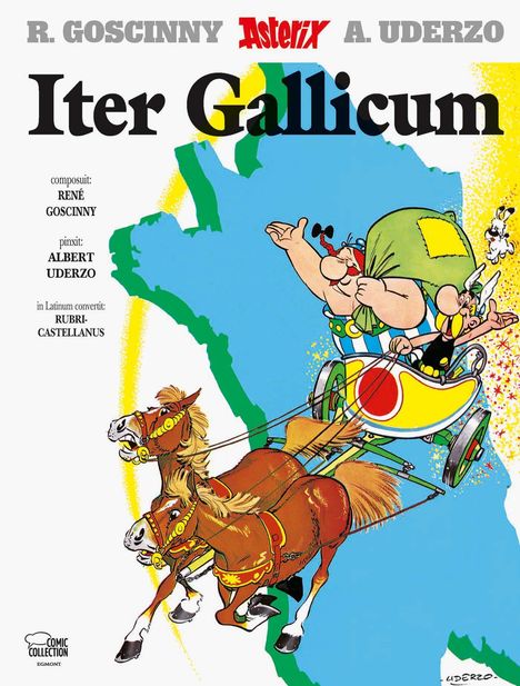 Asterix - Iter Gallicum. Tour de France, lateinische Ausgabe, Buch