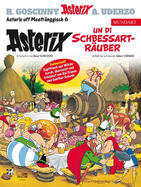 René Goscinny: Asterix Mundart Meefränggisch VI, Buch