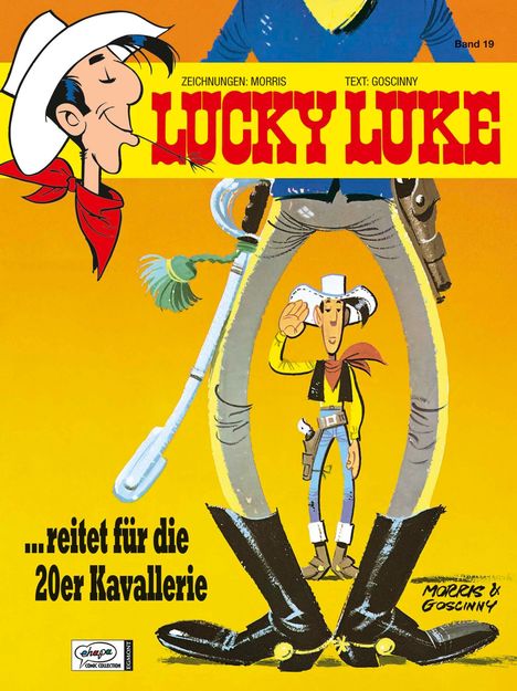Morris: Lucky Luke 19 - reitet für die 20er Kavallerie, Buch