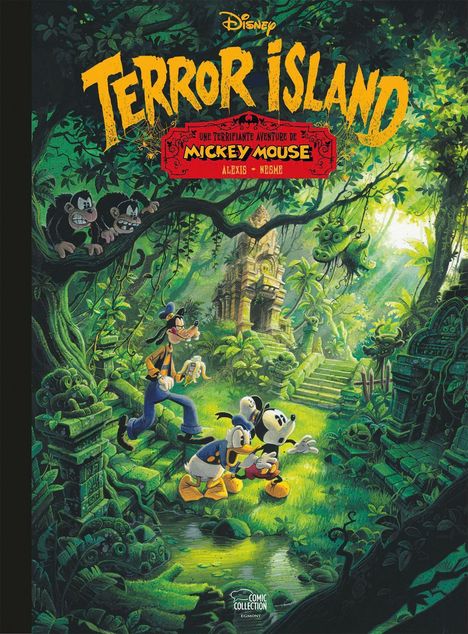 Walt Disney: Terror Island, Buch