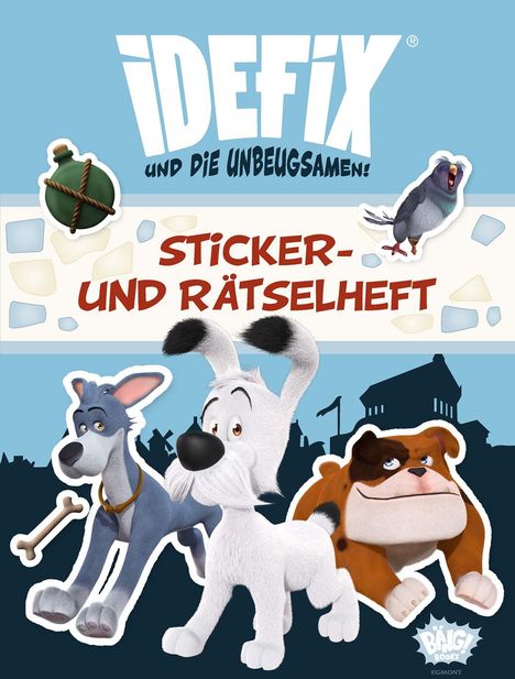 Albert Uderzo: Idefix und die Unbeugsamen - Sticker- und Rätselheft, Buch