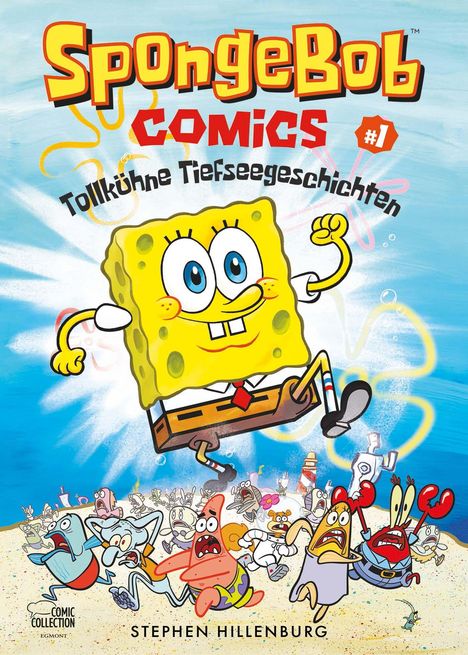 Stephen Hillenburg: SpongeBob Comics - Tollkühne Tiefseegeschichen, Buch