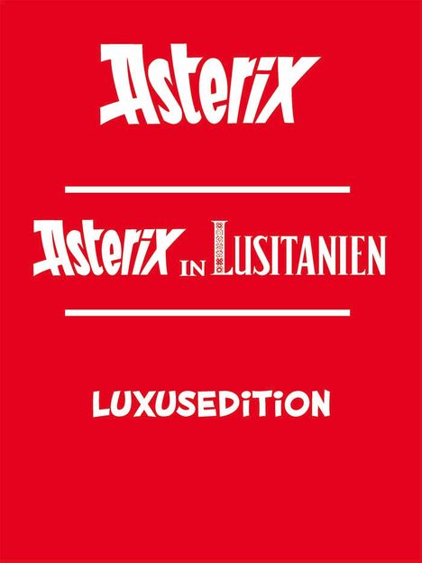Fabcaro: Asterix 41 Luxusedition, Buch