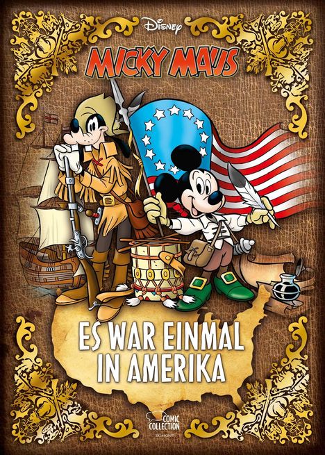 Walt Disney: Micky Maus - Es war einmal in Amerika, Buch
