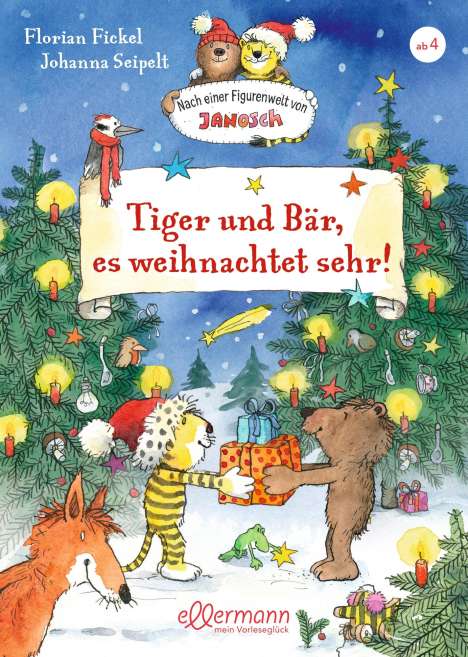Florian Fickel: Tiger und Bär, es weihnachtet sehr!, Buch