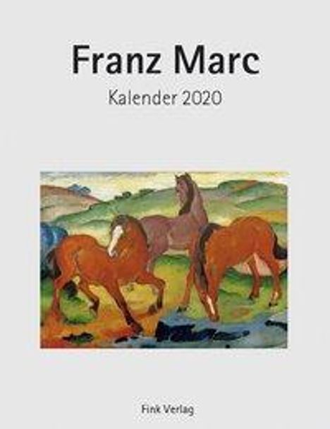 Franz Marc 2020. Kunstkarten-Einsteckkalender, Diverse