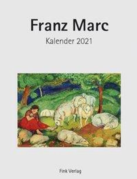 Marc Kunstktn. Einsteck. 2021, Kalender