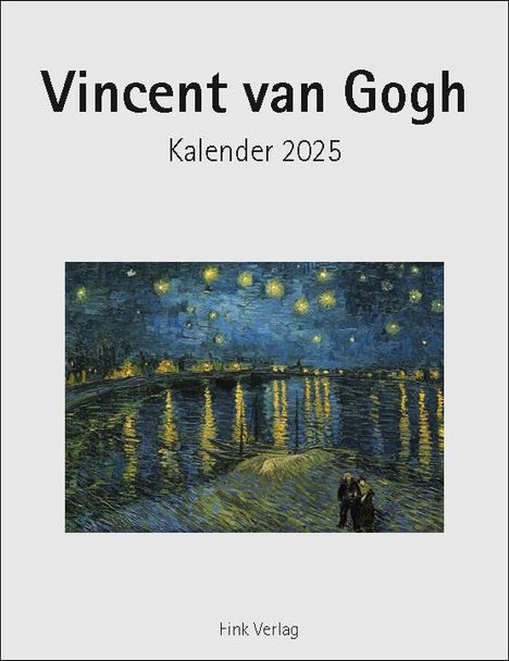 Vincent van Gogh 2025, Kalender