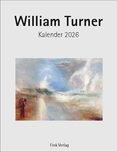 William Turner 2026, Kalender