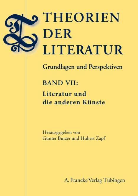Theorien der Literatur VII, Buch